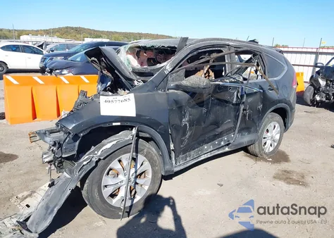 2014 Honda Cr-V Ex-L z USA, uszkodzony, nr VIN 2HKRM4H73EH602163